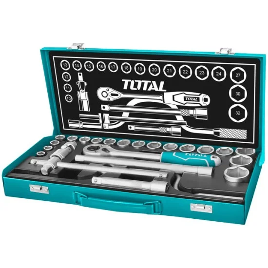 Total THT-141253 24PCS 1/2' Socket Set
