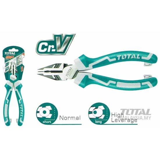 Total THT-210806-S High Leverage Combination Plier 8'/200mm