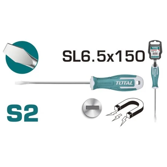 Total THT266150 Slotted Screwdriver