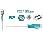 Total THT26PH2150 1Pcs Phillips Screwdriver 150mm