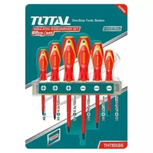 Total THTIS566 6Pcs Insulated Screwdriver Set