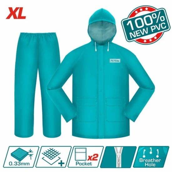 Total THTRS031-XL Rain Coat