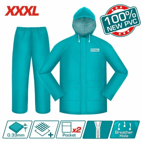 Total THTRS031-XXXL Rain Coat