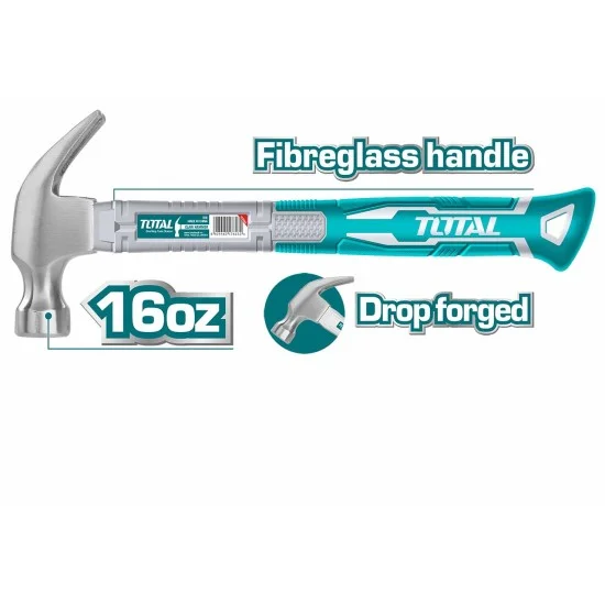 Total THTS7316 Claw Hammer 450g