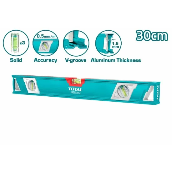 Total TMT23086 Spirit Level 30cm
