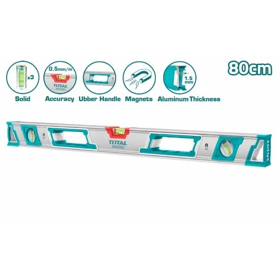Total TMT28086M Spirit Level 80cm
