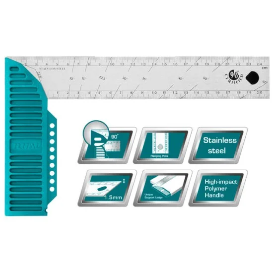 Total TMT61126 Angle Square 300mm(12'')