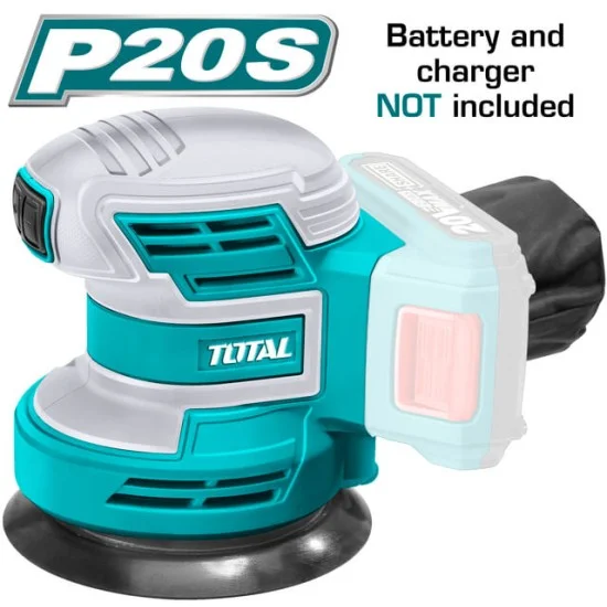 Total TROSLI2001 20V Lithium-Ion Random Orbit Sander