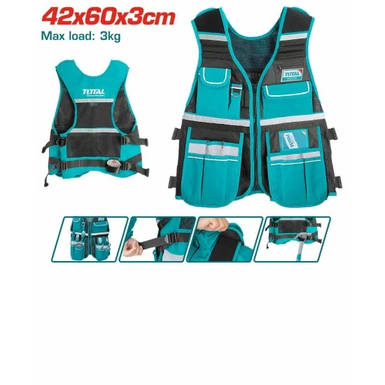 Total TTVT1601 42x60x3cm Tool Vest