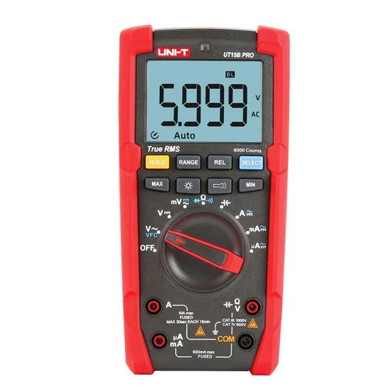 Uni-T UT15B PRO True RMS Digital Multimeter
