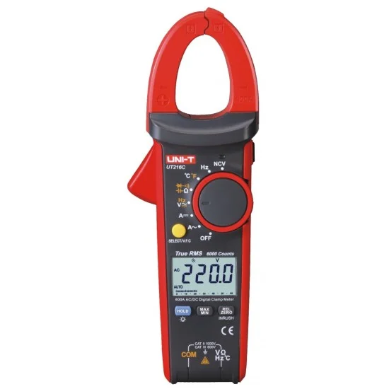 Uni-T UT216C True RMS Digital Clamp Meter