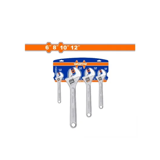 Wadfow WAW174K 4Pcs Adjustable Wrench