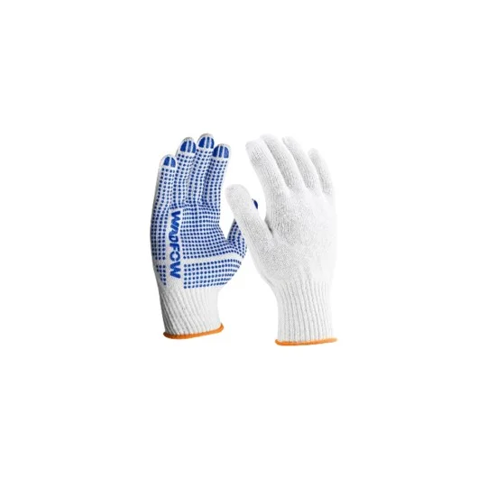Wadfow WKG1801 Knitted & PVC Dots Gloves 10 (XL)