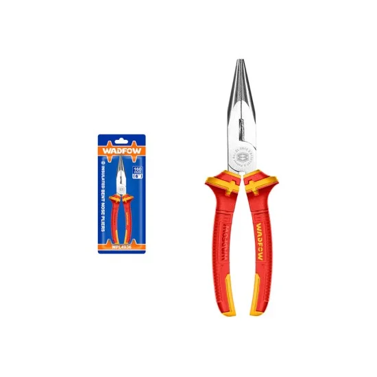 Wadfow WPL4936 Insulated bent nose pliers
