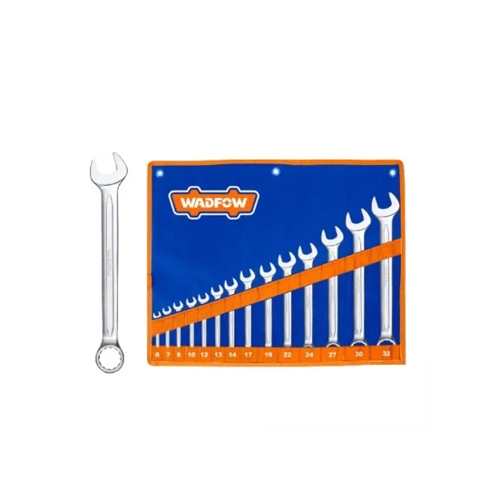 Wadfow WSP1M14 14Pcs Combination Spanner Set