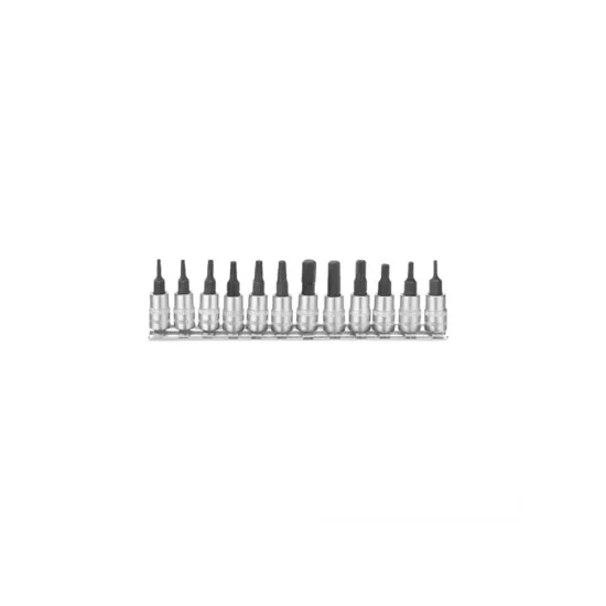 Wadfow WST2414 12Pcs 1/4' Bit Socket Set