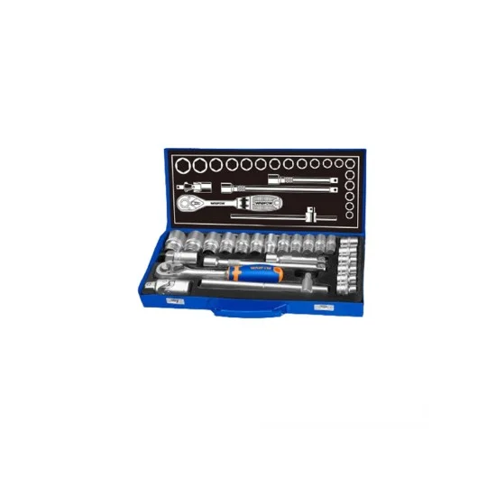 Wadfow WST2L24 24Pcs 1/2' Socket Set