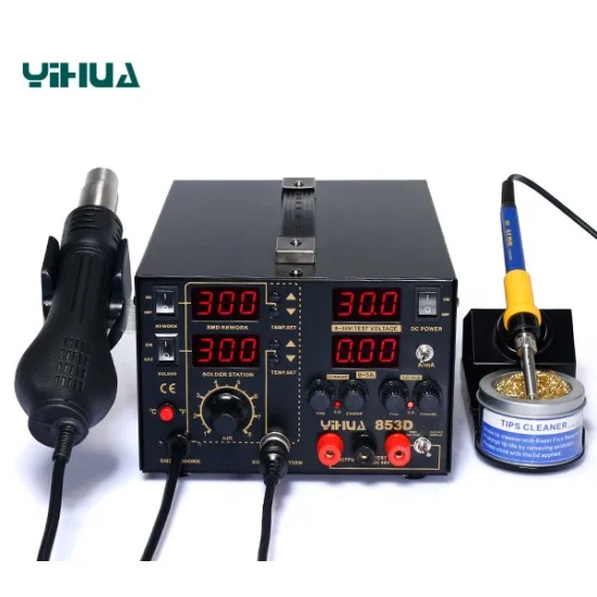 YIHUA YH 853D+ 5A Al In One Rework Station