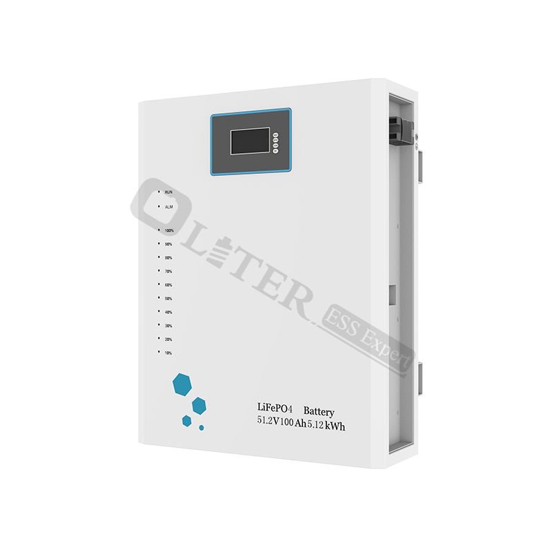 Oliter 51.2V 100Ah Wall-Mounted Lithium Battery (5.12kWh)