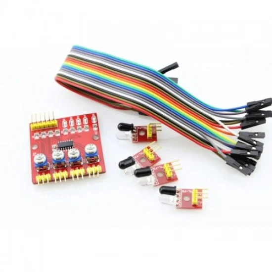 4-Way Obstacle Avoidance Car Sensor For Arduino