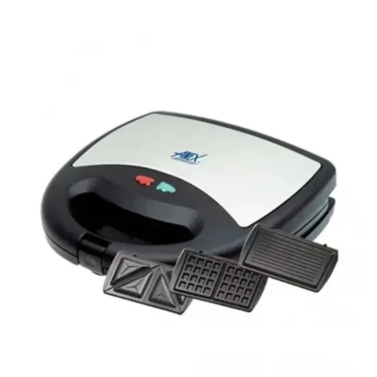 Anex AG-1039C Sandwich Waffle And Grill Maker