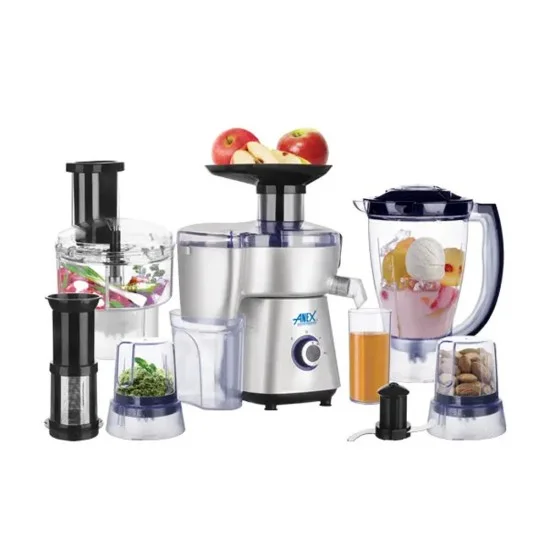 Anex AG-2150EX Silver Food Processor Kitchen Robot