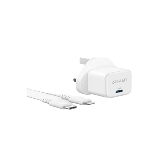 Anker Powerport III 20W Cube with Charging Cable