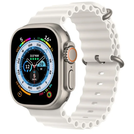 Apple I Watch Ultra 49mm White Ocean Loop