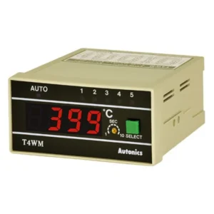 Autonics T4WM Model A Digital Temperature Indicator 5 Input Type