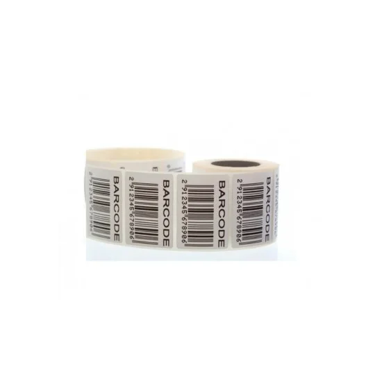 Black Copper 50x25 mm Thermal Transfer Barcode Label