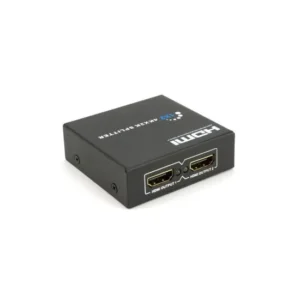 Black Copper HDMI Splitter 2 Port