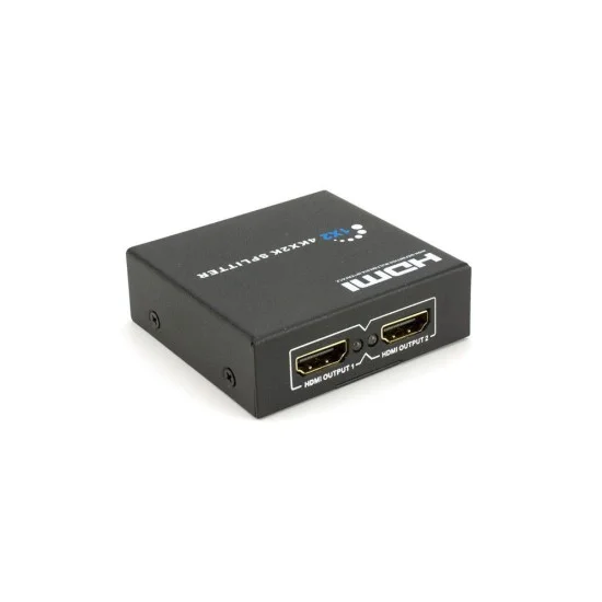 Black Copper HDMI Splitter 2 Port