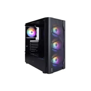Boost Lion PC Case with 4 RGB Fans Black
