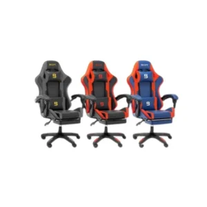Boost Surge Gaming Chair With Footrest Black Red