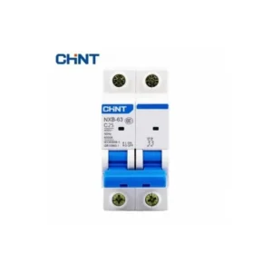 Chint MCB NXB-63 H Double Pole 10 kA Circuit Breaker