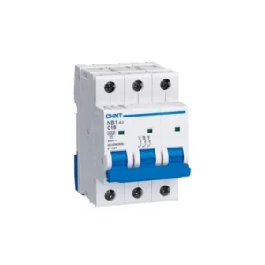 Chint MCB eB-63 C Three Pole 4.5 kA Circuit Breaker