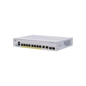 Cisco CBS350-8FP-E-2GEU 8-Port Gigabit PoE+ Managed Network Switch