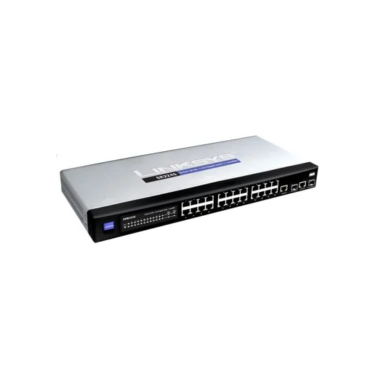 Cisco SRW224G4 24-port 10/100 + 4-port Gigabit Switch