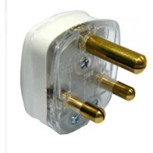 Clipsal 15A 3pin Round Plug