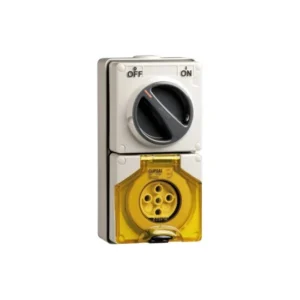 Clipsal S56C320, GY Combination Switched Socket