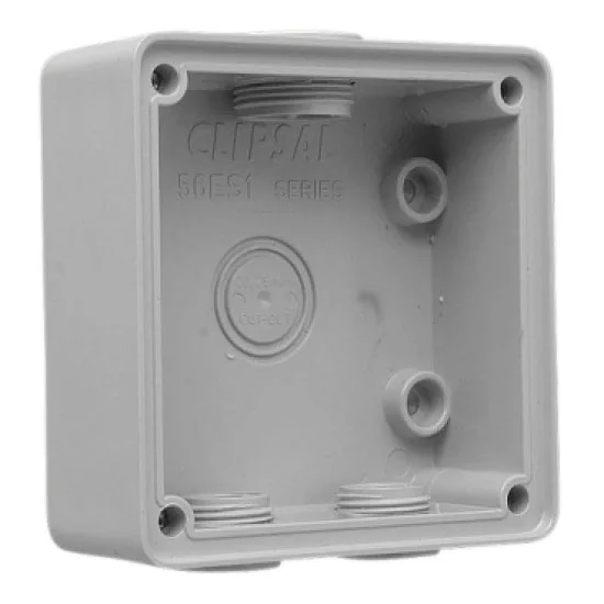 Clipsal S56E1 1 Gang Mounting Back Box 101x101x63mm