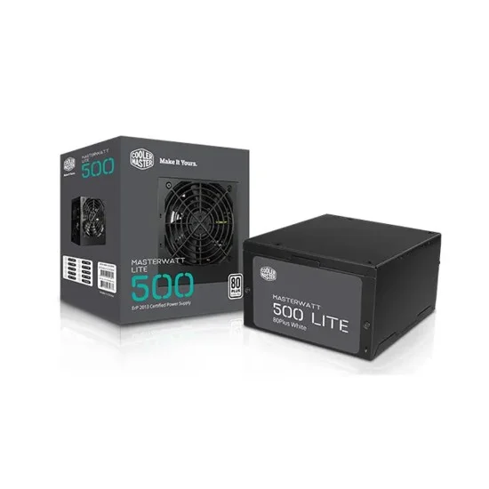 Cooler Master Lite 230V (ErP 2013) 500W Power Supply MasterWatt