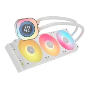 Corsair CW-9061026-WW iCUE LINK TITAN 360 RX LCD Liquid CPU Cooler - White