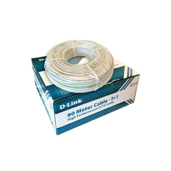 D-Link DCC-WHI-90 90m Premium CCTV Cable