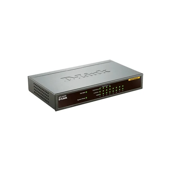 D-Link DES‑1008PA 8‑Port Fast Ethernet PoE Switch