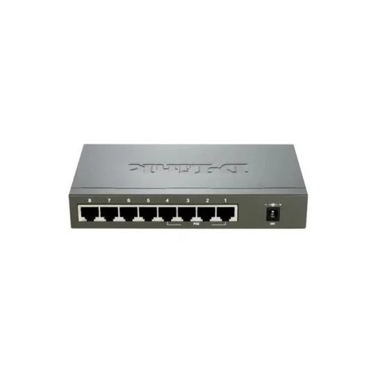 D-Link DES‑1008PA PoE Unmanaged Desktop Switch
