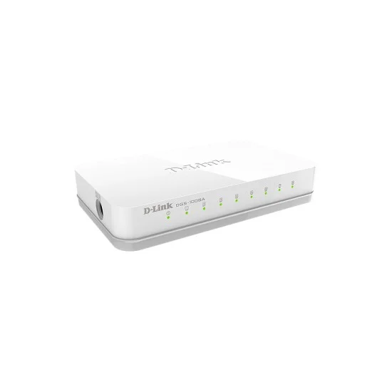 D-Link DGS-1008A 8-Port Gigabit Desktop Switch