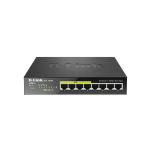 D-Link DGS‑1008P 8 Port Gigabit Desktop Switch