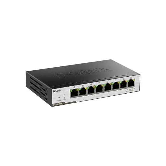 D-Link DGS-1100-08PD 8-Port Gigabit Managed Switch
