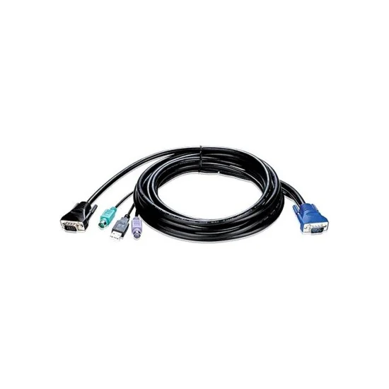 D-Link KVM-401 Combo KVM Cable 1.8m